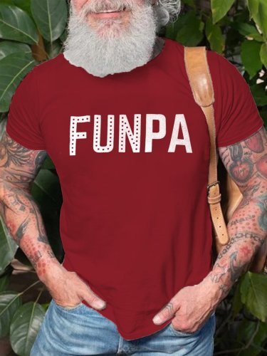Funny FUNPA Short Sleeve T-Shirt