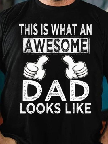 This Is What An Awesome Dad Looks Like Shirts