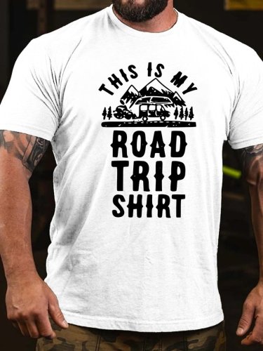 This Is My Road Trip Shirt Short Sleeve