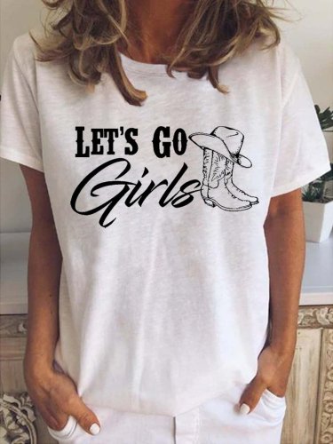 Let's Go Girls Women's Short Sleeve T-Shirt