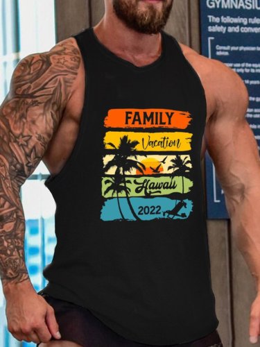 Family Vacation Men's Sleeveless Tank Top