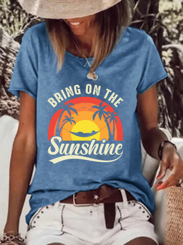 Bring On The Sunshine Short Sleeve T-Shirt