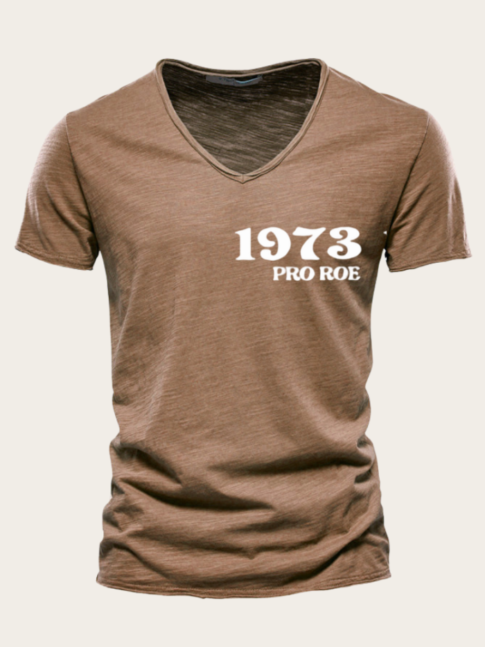 Pro 1973 Roe Shirt, 1973 Shirts, 10 Colors Men 1973 Roe Shirts, Slim Cutting Men T Shirts