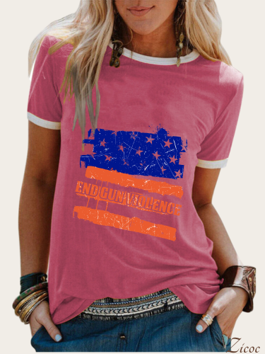 End Gun Violence Short Sleeve T-Shirts