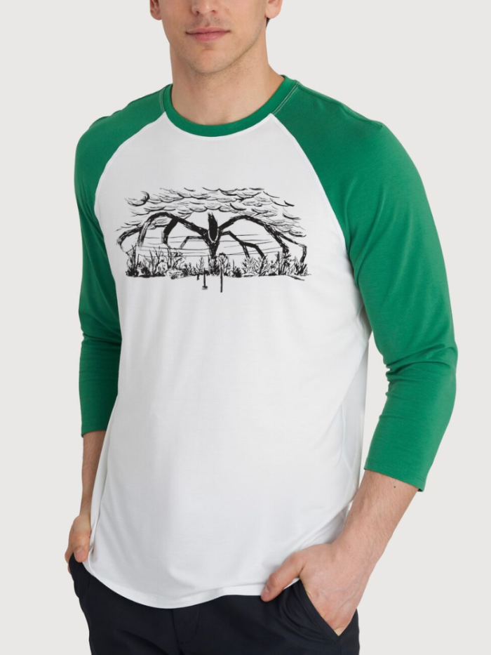 Hawkins Indiana Monster Tree Shirt Of ST Inspired Men/Women Raglan 3/4 Sleeve Unisex Shirt For Girl & Boy