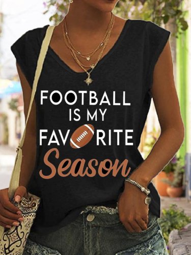 Women's Football Is My Favorite Season T-Shirt