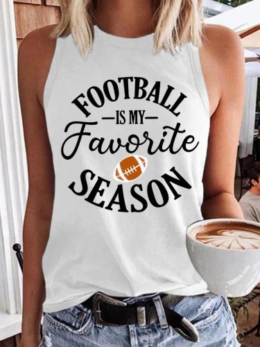 Women's Football Is My Favorite Season Vest