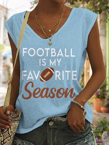 Women's Football Is My Favorite Season T-Shirt