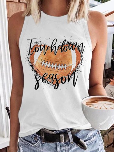 Women's Touchdown Season Football Lover Vest