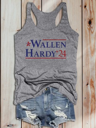 Women's Wallen Hardy 24 Print Tank Top
