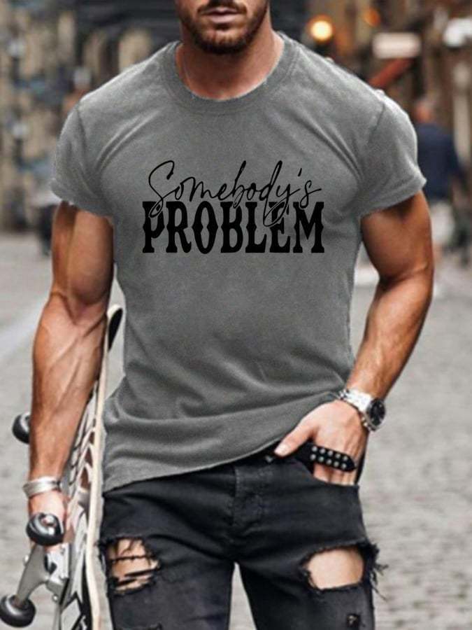 Men's Wallen Somebody's Problem T-Shirt