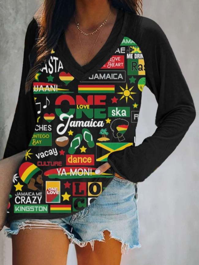 Reggae Colorblock Pride Colorblock T Shirt