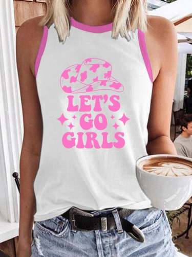 Women'sShania Let's Go Girls Nashville Country Music Casual Vest