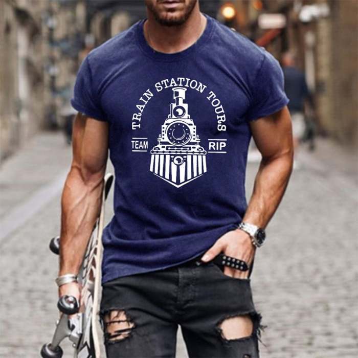 Men's Yellowstone Printed T-Shirt