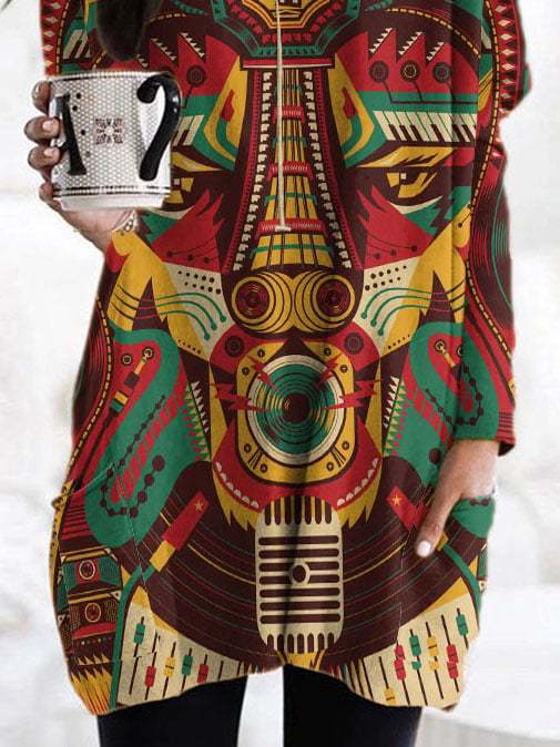 Reggae Art Print Dress