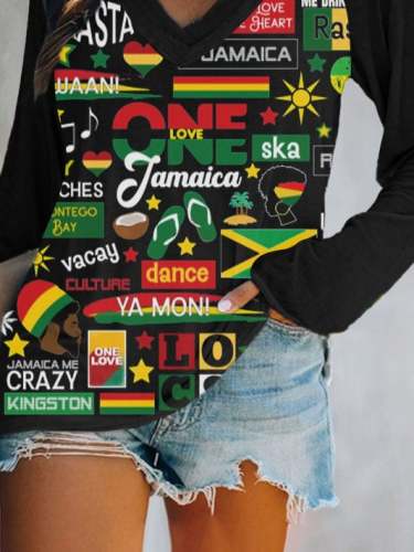 Reggae Colorblock Pride Colorblock T Shirt