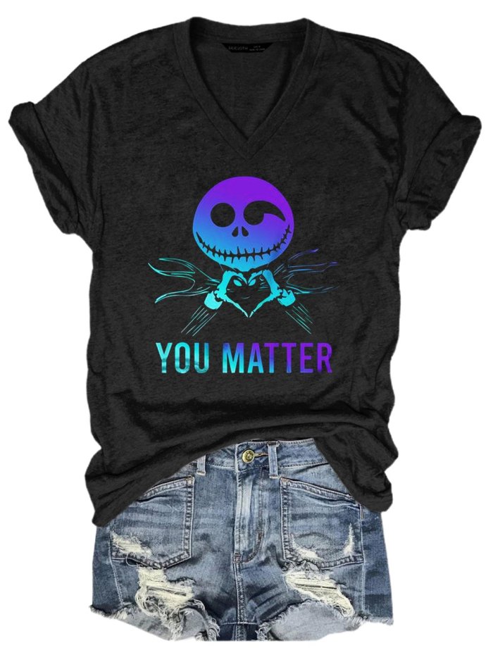 Women'S  You Matter Suicide Prevention Awareness Shirt