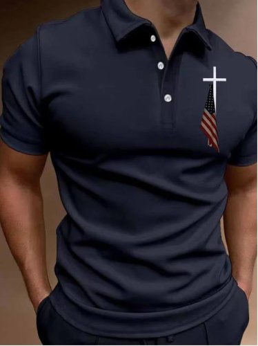 Men's Jesus Christian ?The Best Faith Casual Polo Shirt