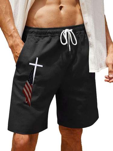 Men's Casual Printed Shorts