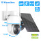 3MP Wireless Solar PTZ Camera Outdoor Rechargeable Battery Camera Smart AI Recognition Colorful Night View Vicohome APP