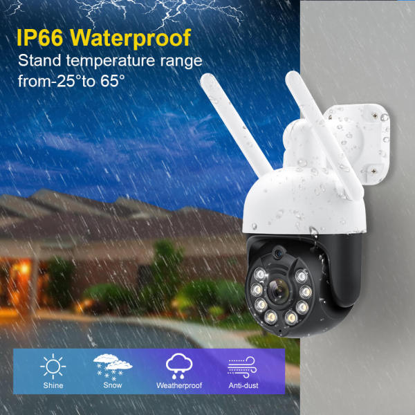 HD 4MP PTZ WiFi IP Camera Outdoor Speed Dome Wireless Camera Smart AI Human Detected Auto Tracking Two-way Audio Record