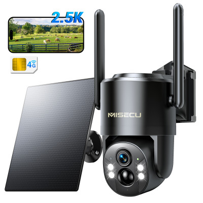 4MP 4G LTE Solar Power Wireless Surveillance Camera