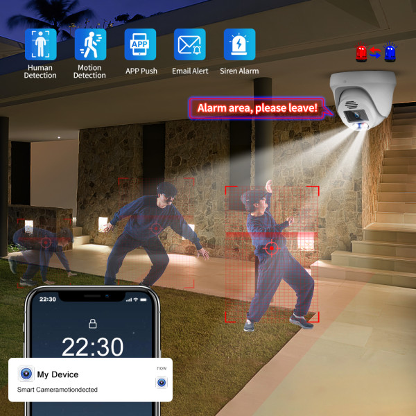 4K 16CH POE Camera System DM27SP
