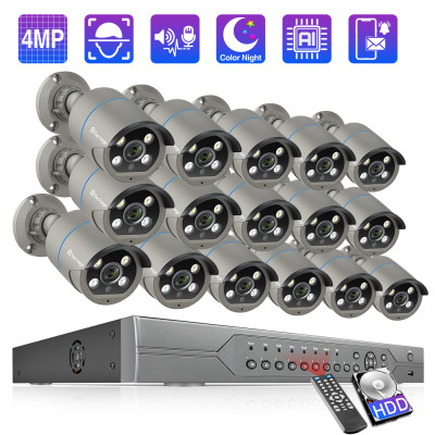 4MP 16CH POE Camera System 608GP