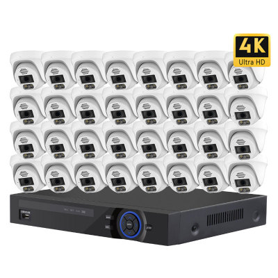 8MP 4K 32ch POE Security Camera System DM27SP