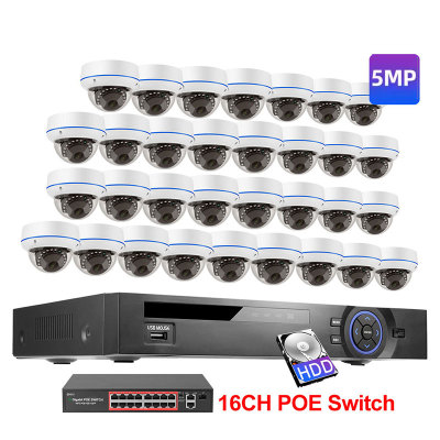5MP 32ch POE Security Camera System DM13EP