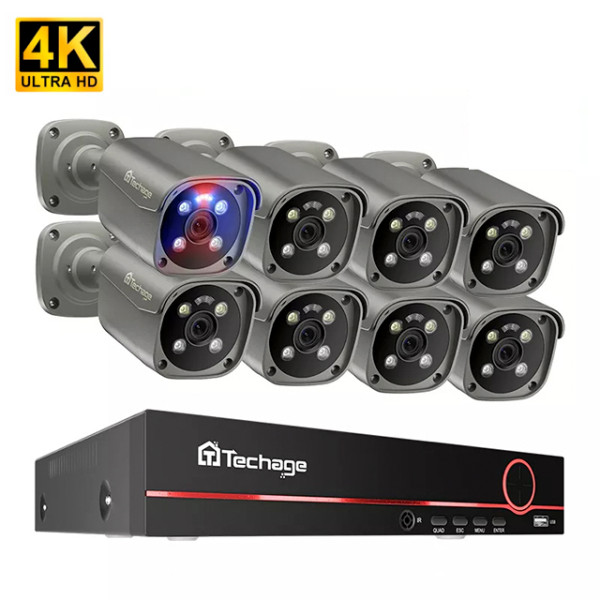 8MP 8CH POE Camera System 605GP