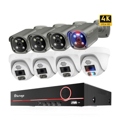 8MP 8CH POE Camera System 605GP+DM27SP