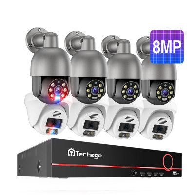 8MP 8CH POE Camera System PT825G+DM27SP