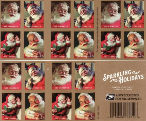 Sparkling Holidays 2018 - 5 Booklets / 100 Pcs