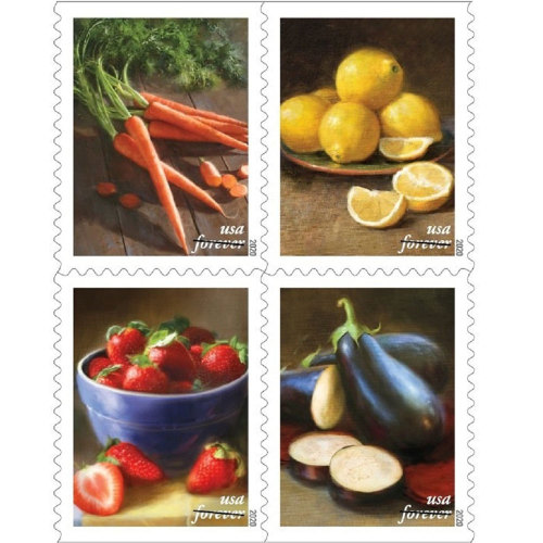 Fruits and Vegetables 2020 - 5 Booklets / 100 Pcs