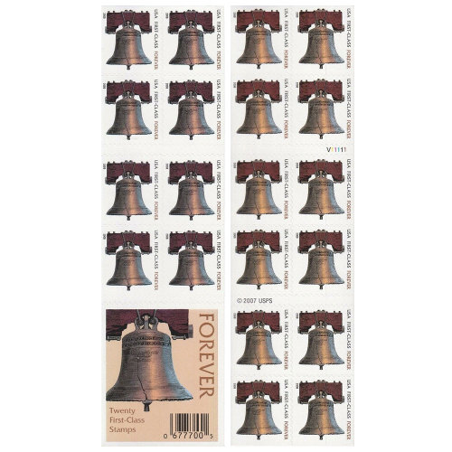 Liberty Bell 2008- 5 Sheets / 100 Pcs