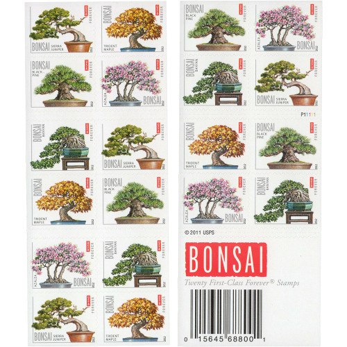 Bonsai 2012 - 5 Booklets / 100 Pcs