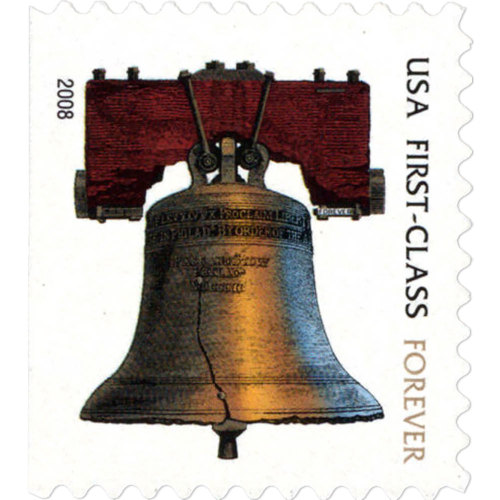 Liberty Bell 2008- 5 Sheets / 100 Pcs