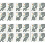 Elephants 2022 - 5 Booklets / 100 Pcs