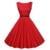 Women 50s Sleeveless Belt Retro Red Dress White Black Polka Dots Vintage 60s Rockabilly Swing Pink Up Gala Dresses Petticoat