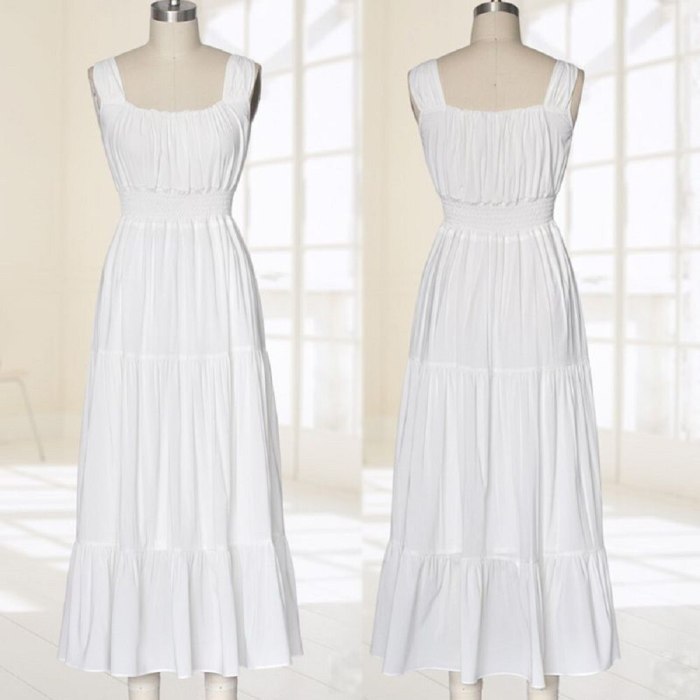 Boho Beach White Dress For Guest White Long Bohemia Beach Dress 2021 Summer Elegant Maxi Skirt Women Vacation Festival Clothing