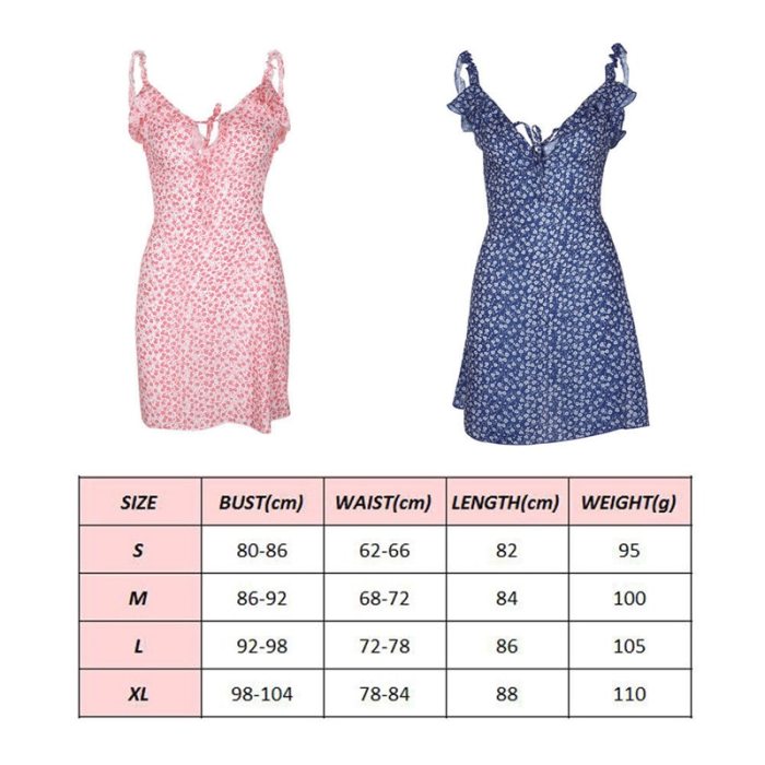 Women Summer Floral Mini Dress Ladies Boho Style Ruffles A Line Dress Female Fashion Backless Evening Party Beach Dress Sundress