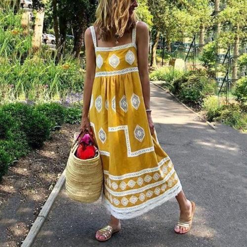 Bohemian Loose Casual Large Size Dress