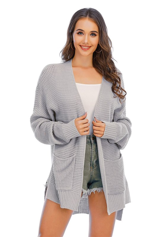 Rib Knitting Jumper Women Autumn Winter Warm Soft Casual Vintage Sweater Elegant Cardigan 2020 Femme Sweater