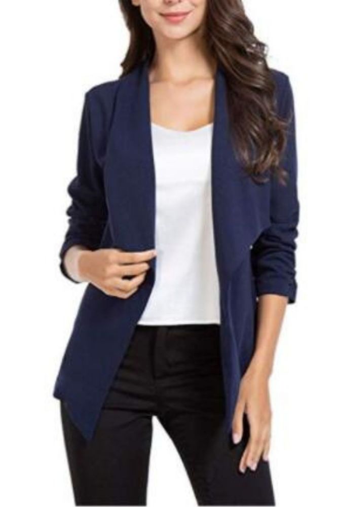 2021 Plus Size Fashion Hot New women blazers and jackets long-sleeve slim blazer short