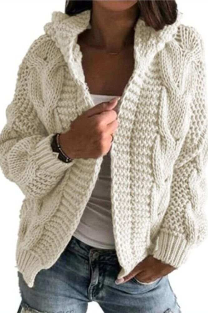 2021 Vintage Cardigan Women Sweater Knitwear Autumn Winter Open Stitch Top Solid Slim Long Sleeve Cardigans Jacket Coat