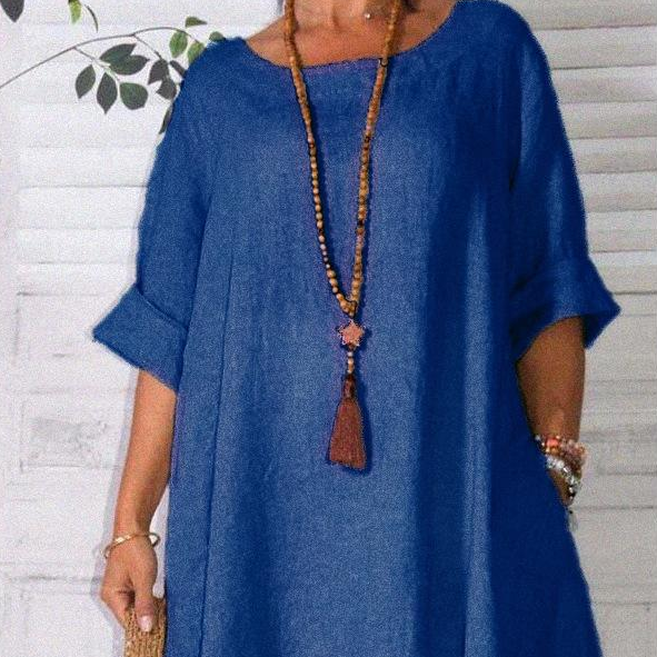 Womens Tops And Blouses Popular Outwear Comfort Loose Casual Solid Color Short Sleeve Solid Color Plus Size Women