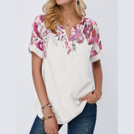 Large Size 5XL Oversized Ladies Tops Short Sleeve Print Women T Shirt Summer 2021 New Female Casual Loose Plus Size Tee Clothes
