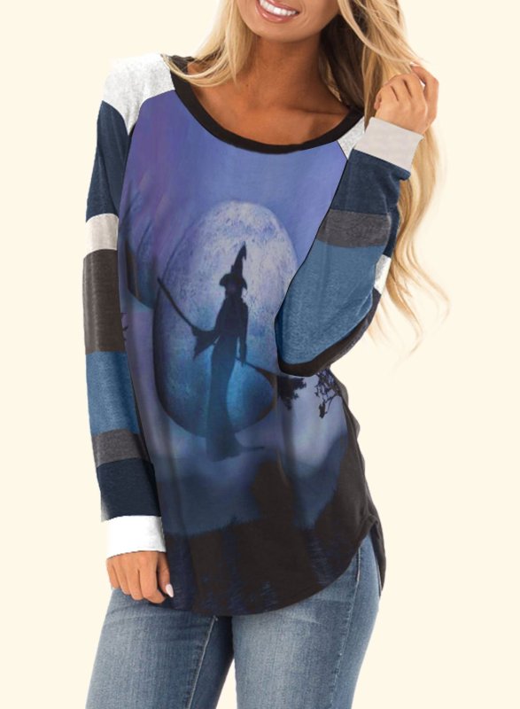 Casual Halloween Long Sleeve Hoodie