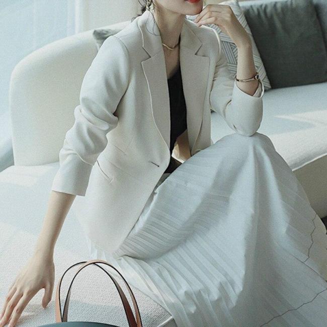 Short Slim-Fit Jacket Women Blazer Fashion Business Wear Korean Small Suit Female Office Blazers Ladies Tops blazers mulheres